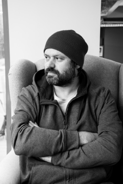 Kuba Goss - portret czarno-biały